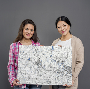 Crea la tua mappa personalizzata: condividi un luogo speciale con un poster unico!