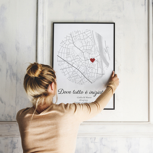 Crea la tua Mappa d'Amore: Personalizza un Ricordo Indimenticabile