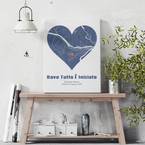Crea la tua mappa cuore: Passau, "Dove tutto è iniziato" per celebrare il vostro amore